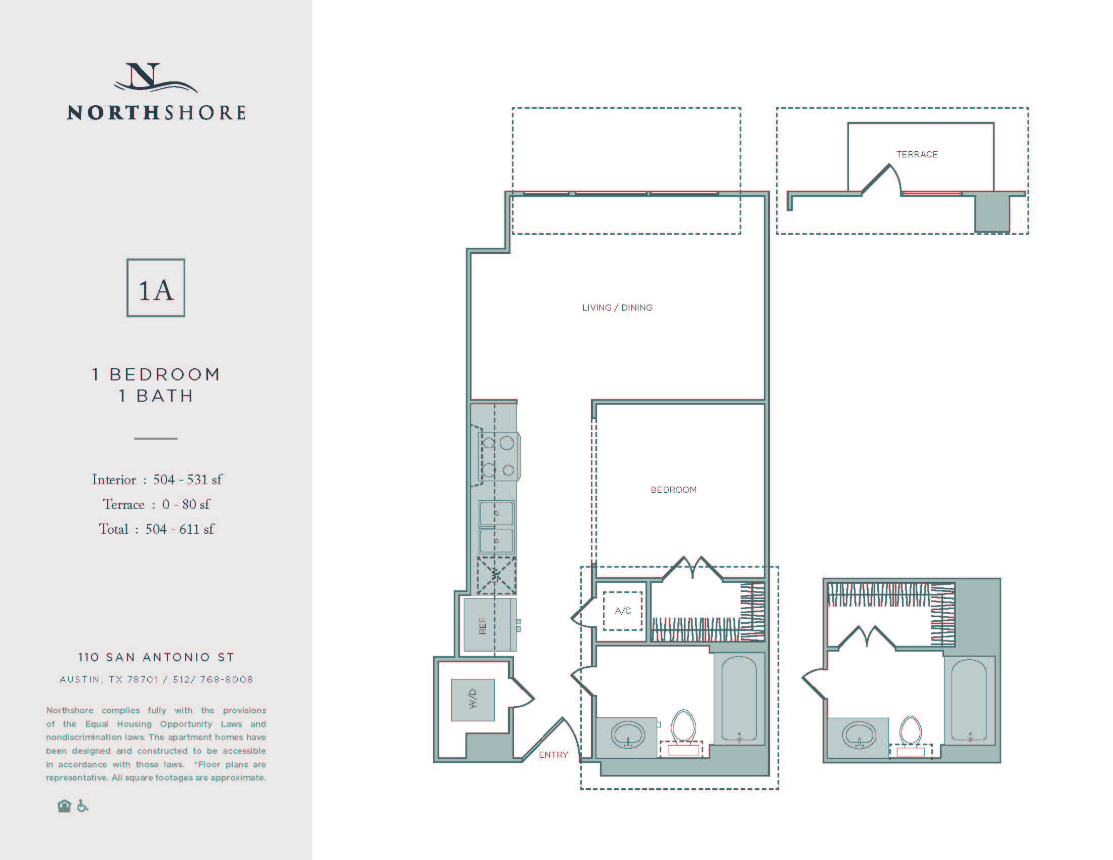 Studio, 1, 2, 3Bedroom Apartments in Austin, TX Northshore Austin